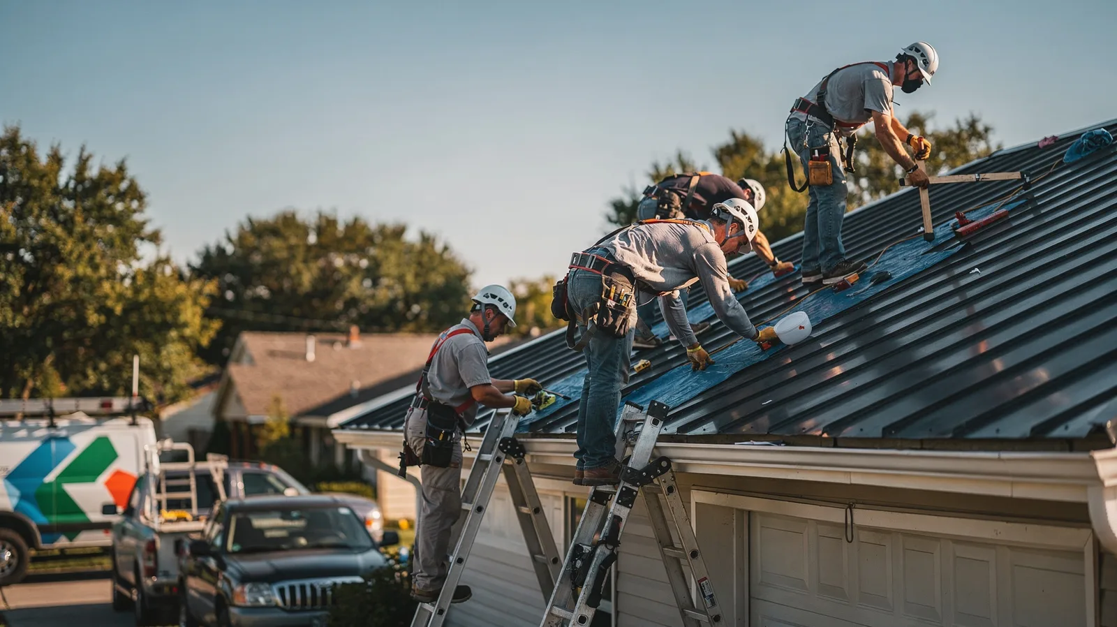 Metal Roof Installation in Saint Peters, MO near me